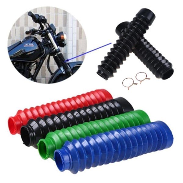 2-Pcs-Motorcycle-Front-Fork-Cover